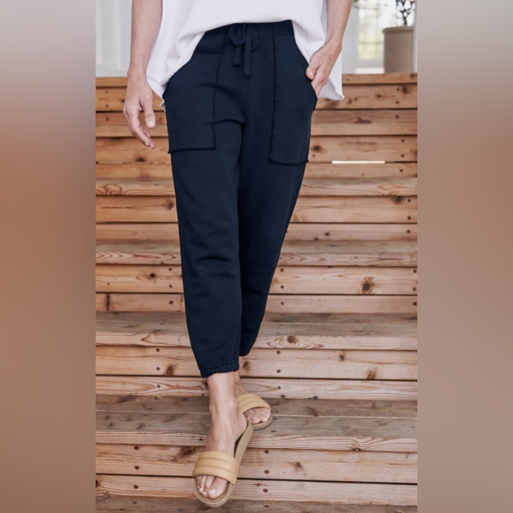 Frank & Eileen EAMON Jogger Sweatpants, Tee Lab in Navy Blue Size XL